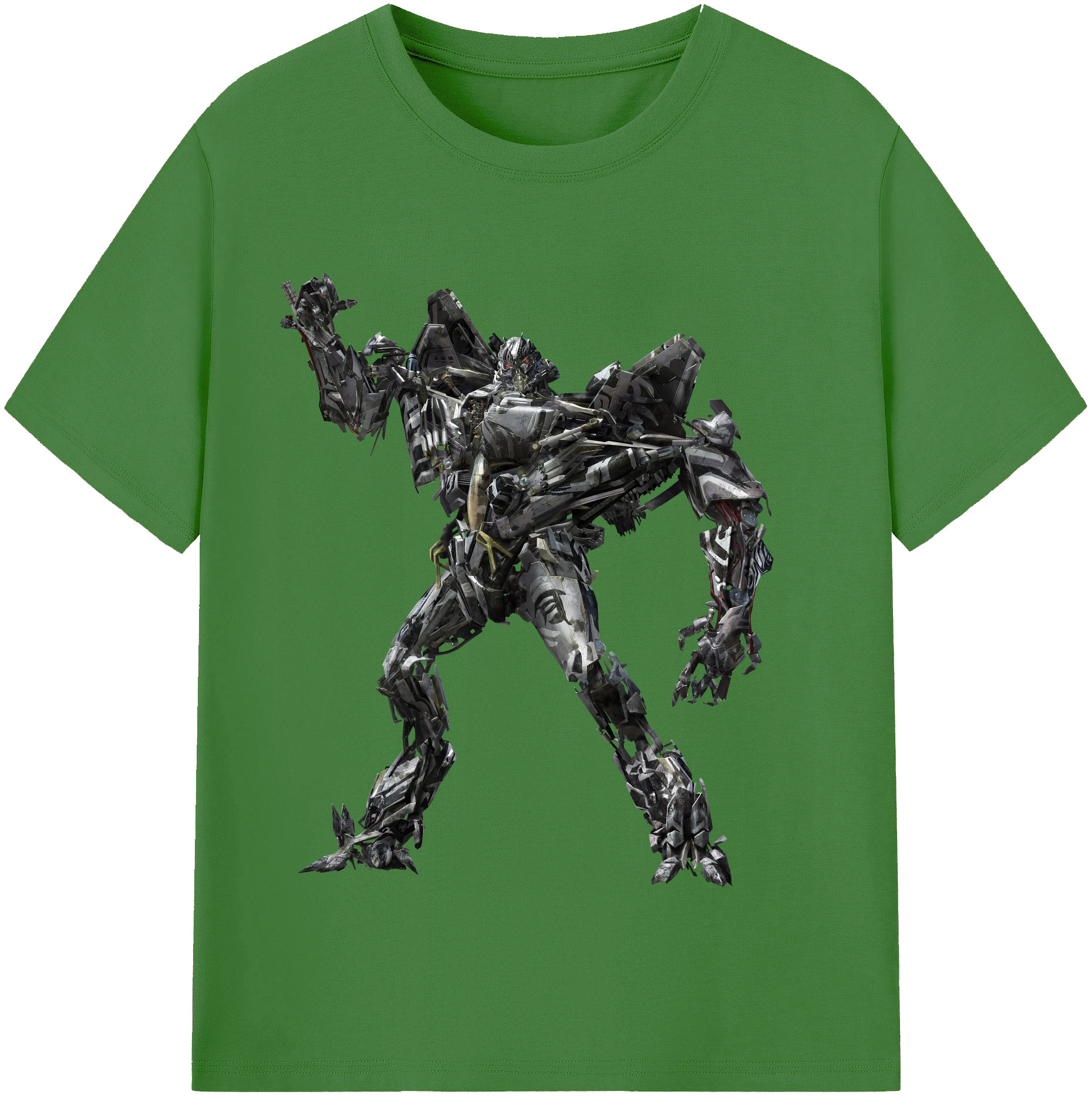 （画像用） Transformers トランスフォーマー レディースカジュアルプリントTシャツ（綿100％）